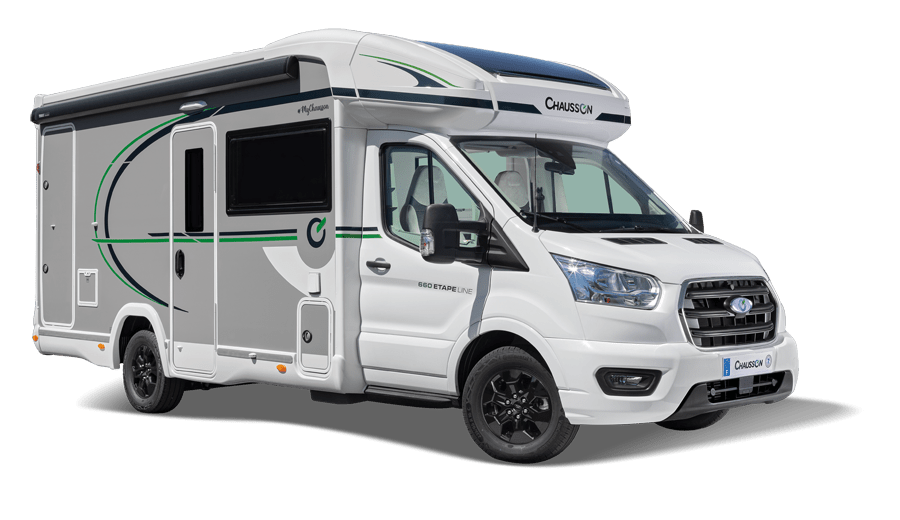 motorhome camper van and van Chausson